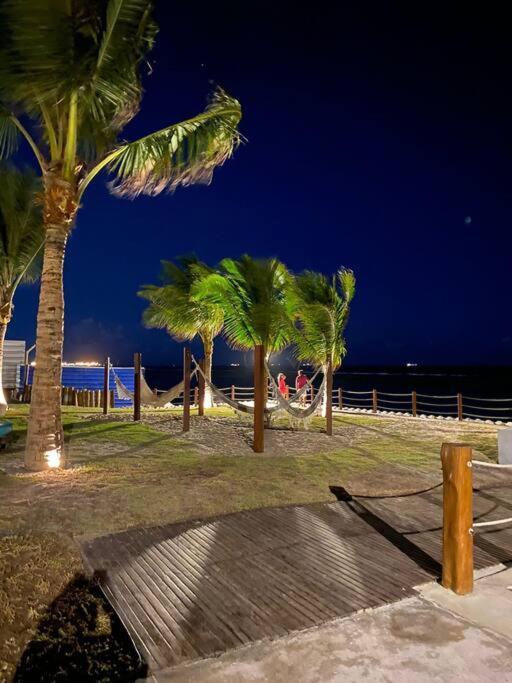 Apt Beira Mar Em Muro Alto Ao Lado Do Nanai Pôrto das Galinhas Dış mekan fotoğraf