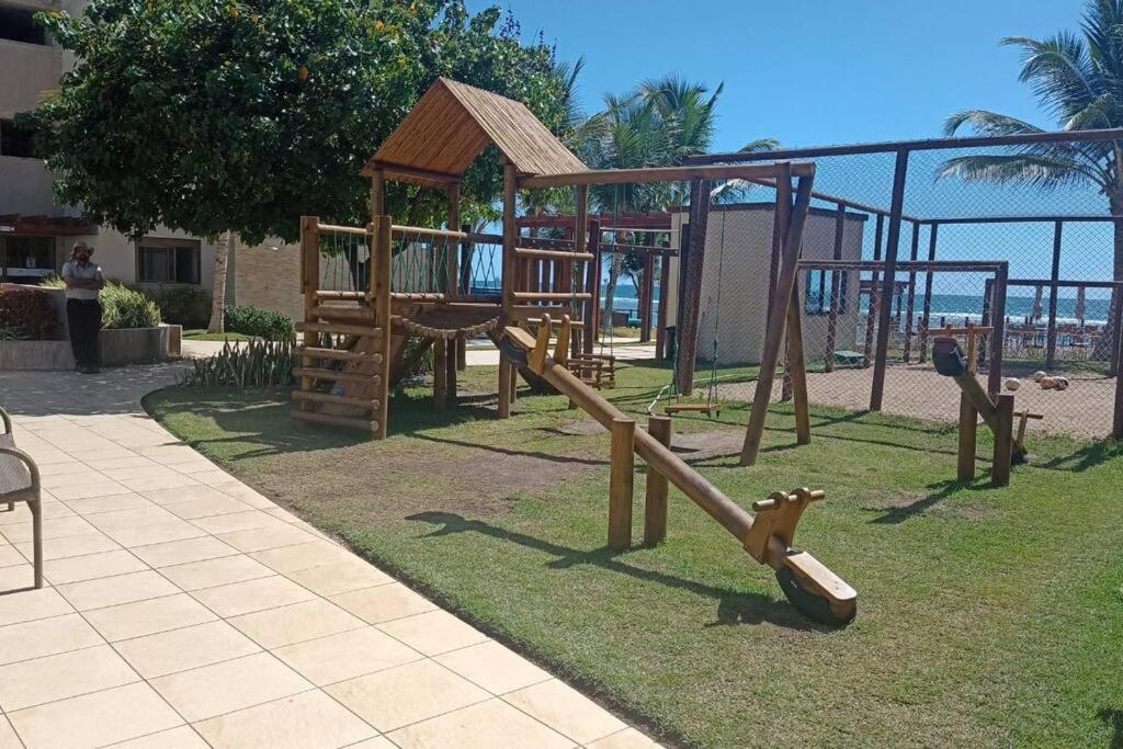Apt Beira Mar Em Muro Alto Ao Lado Do Nanai Pôrto das Galinhas Dış mekan fotoğraf