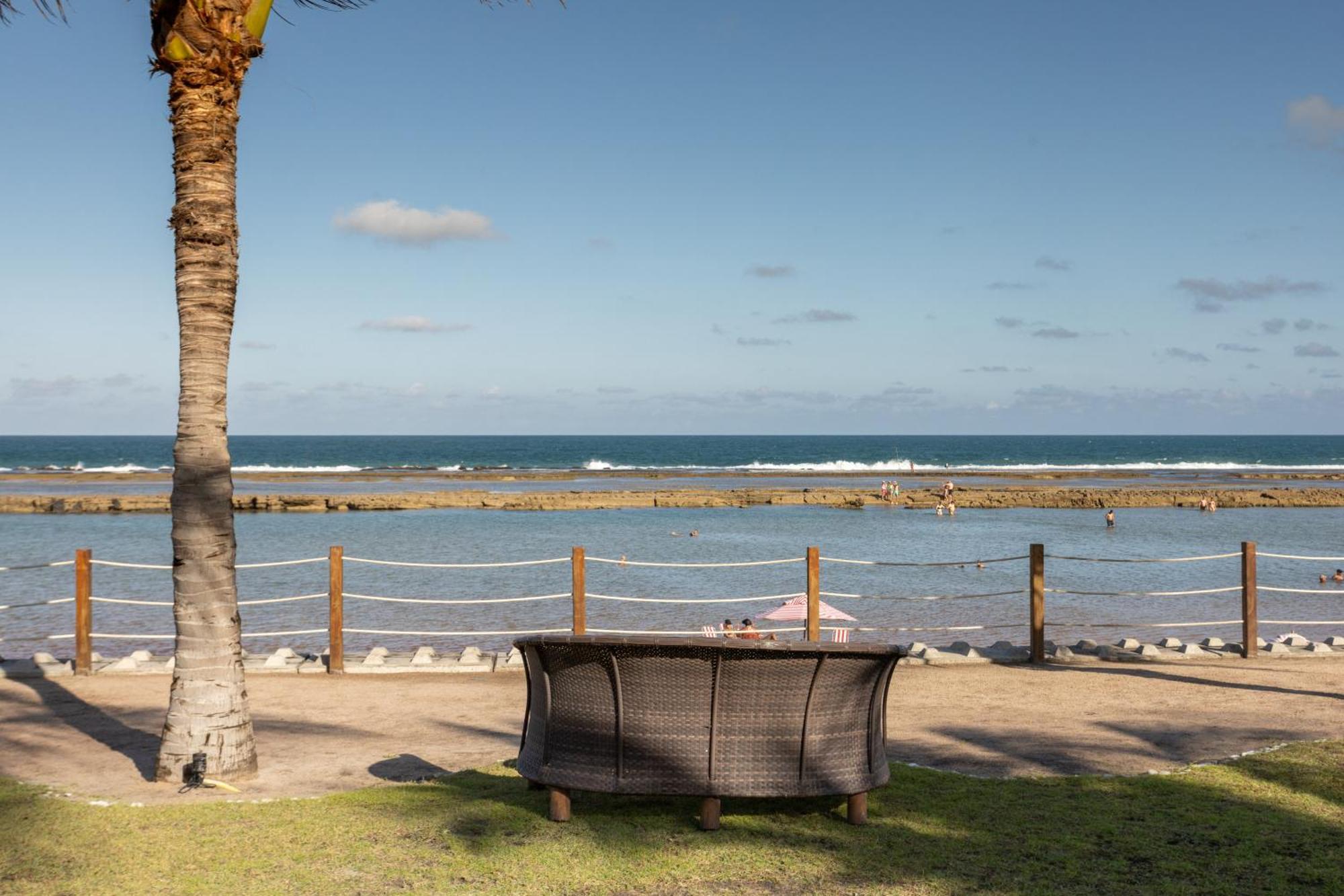 Apt Beira Mar Em Muro Alto Ao Lado Do Nanai Pôrto das Galinhas Dış mekan fotoğraf